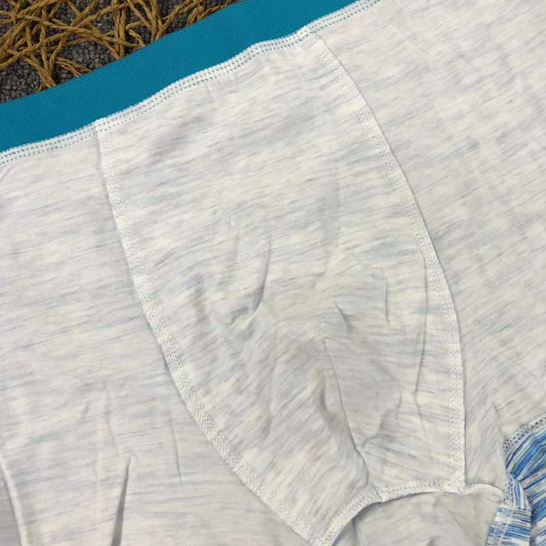 Ropa interior de hombre boxeadores de algodón para hombres Xinjiang boxeadores de algodón para hombres pantalones cortos de algodón transpirable de verano para hombres