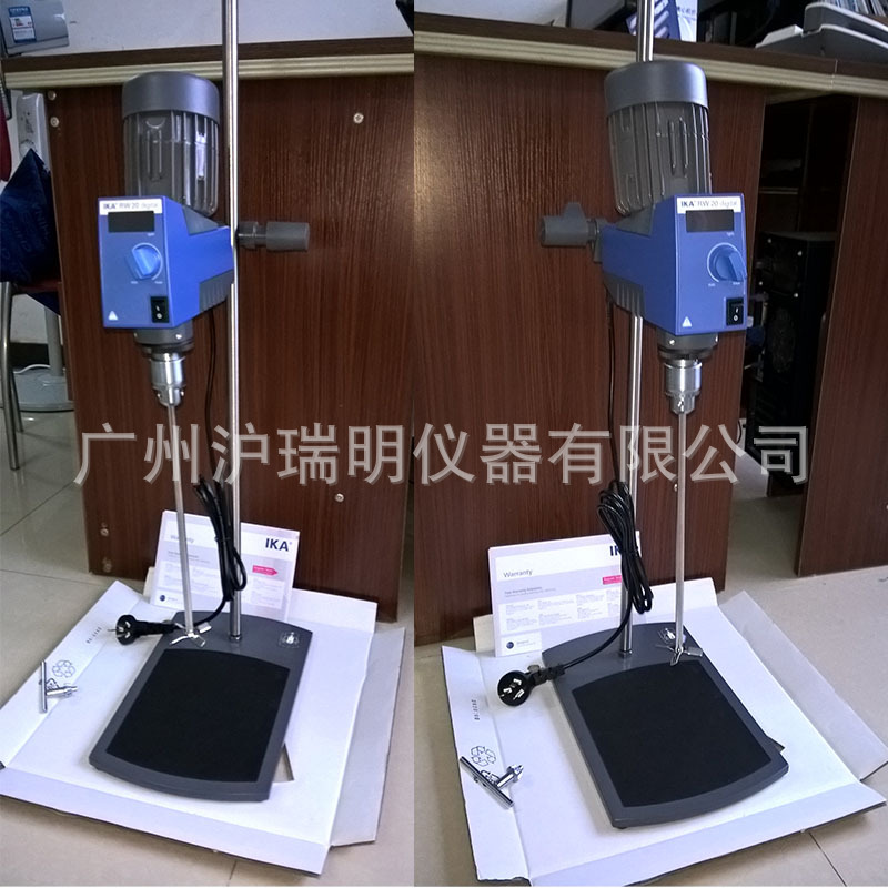 IKA/艾卡RW20电动搅拌机化妆品/新材料/搅拌机乳化变频