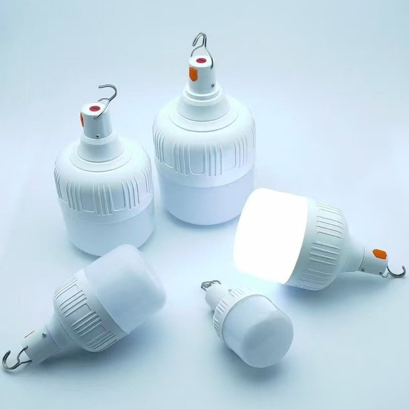 充電式電球、夜市屋台用、超高輝度、省エネ、家庭用LED、防水、大容量、越境販売、充電式照明器具、超高輝度|undefined