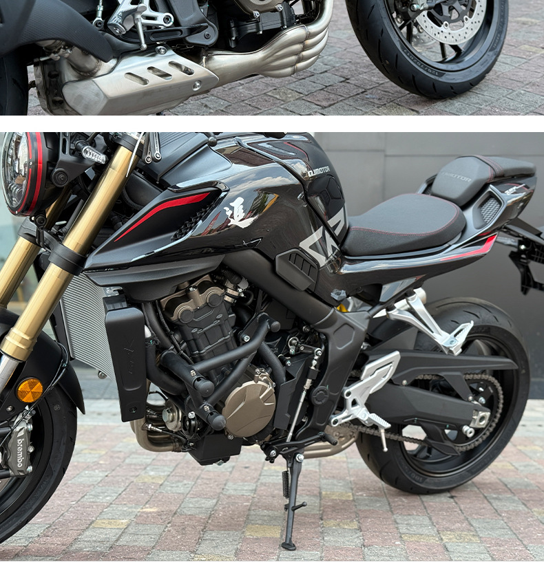 Suitable for Chasing 600Rs Spring Head Bumper, Aluminum Alloy Spring Head, Carbon Steel Guard Bar, Anti-Fall Competition Bar Modification Parts