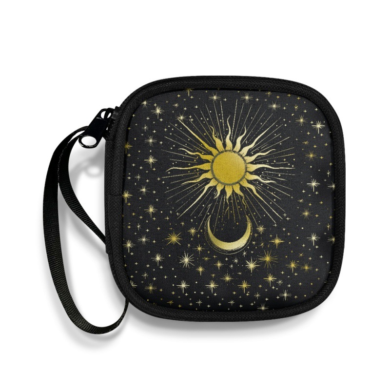 temu跨境可印花迷你airpods耳机包代发订耳机收纳包零钱包一件起