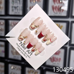 【合集批發13-5】手工甲片成品美甲貓眼美拉德手作高級短款穿戴式