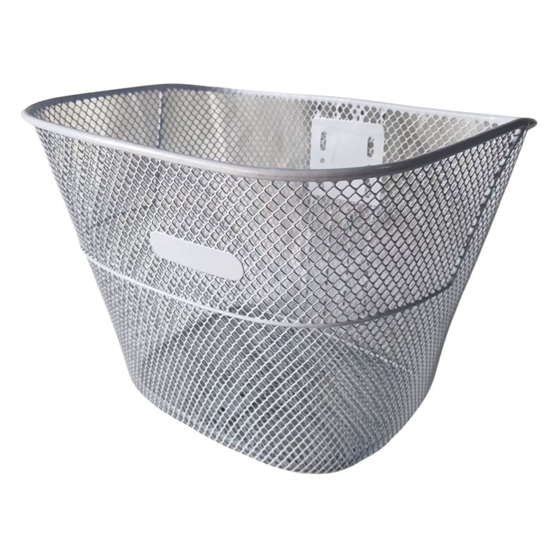 Велосипедная корзина небольшого размера железная сетчатая корзина велосипедная передняя корзина велосипедная овощная корзина передняя корзина Чистая Корзина