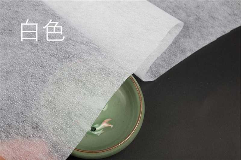 厂家批发纸衬粘合衬双点无纺衬纸朴粘衬热封耐高温热封牢固热压