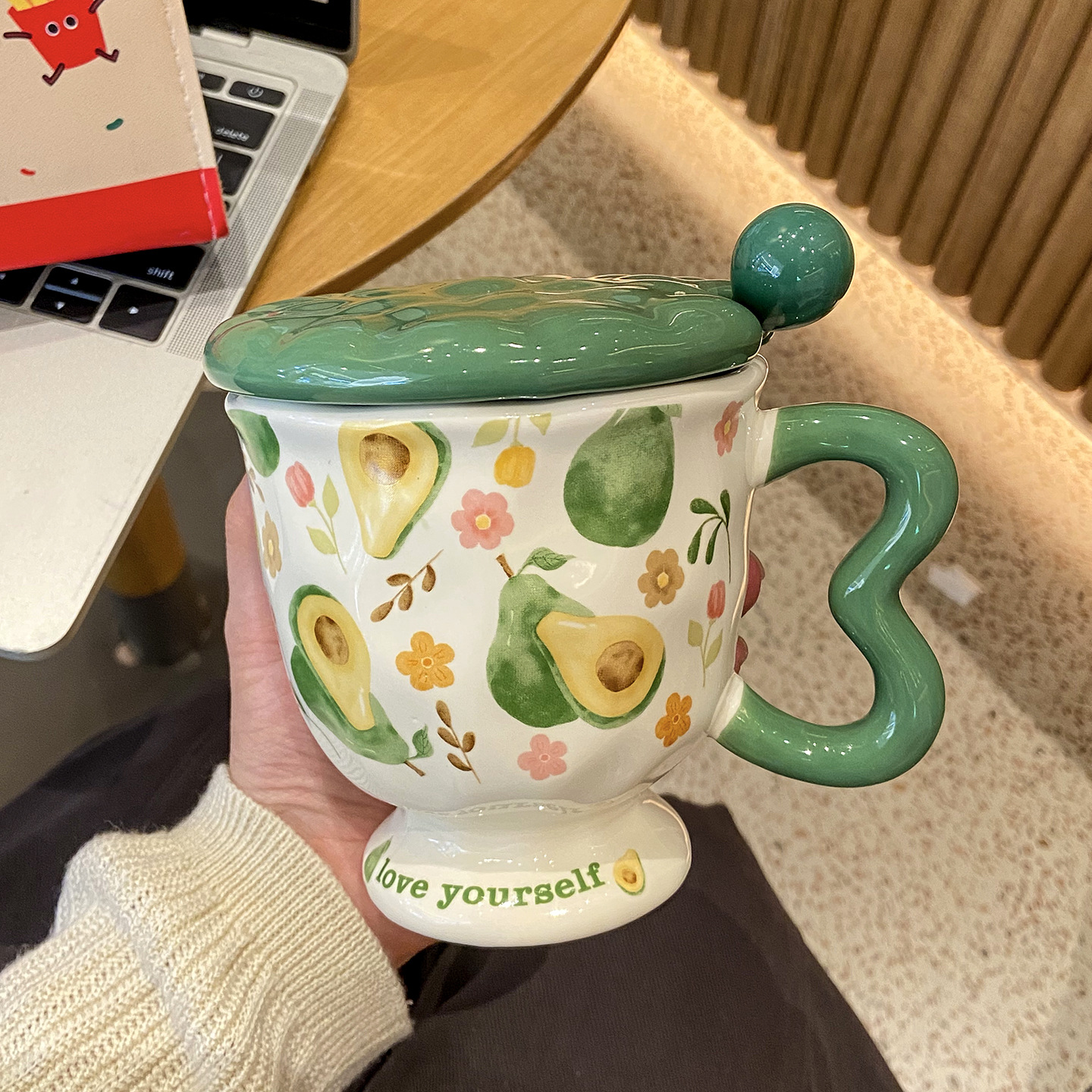 Creative Fruit Ceramic Mug For Coffee And Breakfast Cups_voghion.com