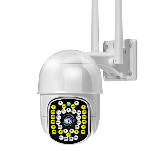 4G Wireless Surveillance Camera 360-Degree Panoramic Outdoor Waterproof Dome WiFi High-Definition Monitor Outdoor Rotating