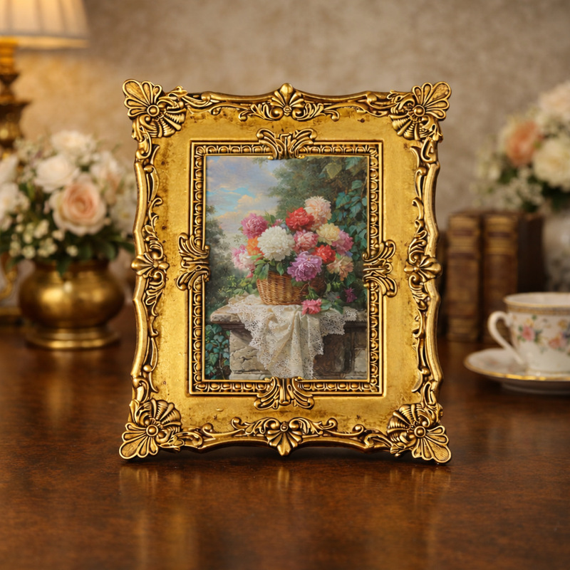 French vintage vintage old resin relief rectangular phase frame wall decoration decoration wall hanging combination French vintage vintage old resin relief rectangular phase frame wall decoration decoration wall hanging combination