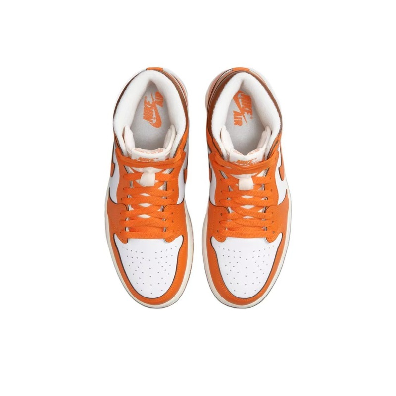 aj1 スモールバックルホワイトオレンジハイトップバスケットボールシューズ男性と女性のための同じスタイルのカップルカジュアルスポーツシューズ多用途|undefined