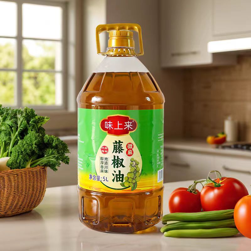 【약간 마비】맛이 나는 포도 고추기름 5L/1통