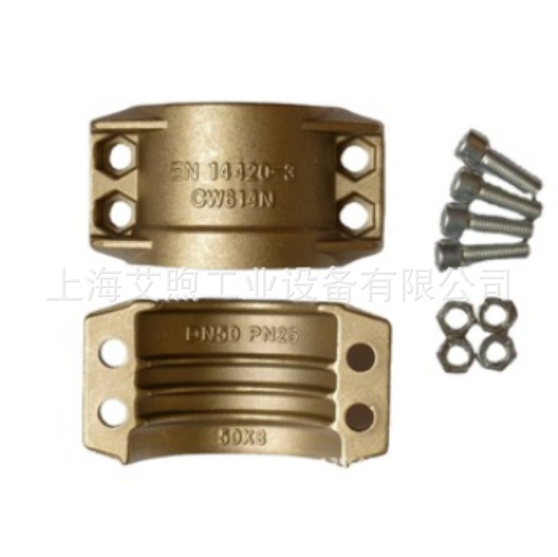 黄铜管夹 DIN2817/EN14420-3 铜卡箍夹箍 化工工业胶管软管抱箍