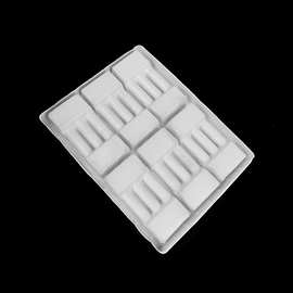 透明吸塑盘pet白色pvc儿童文具塑料产品18色水彩笔吸塑定选制作