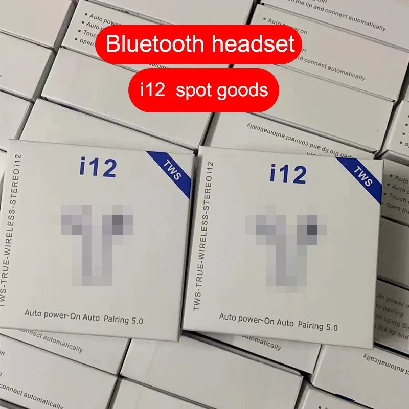 I12TWSTouch управление Bluetooth макароны беспроводные наушники ES