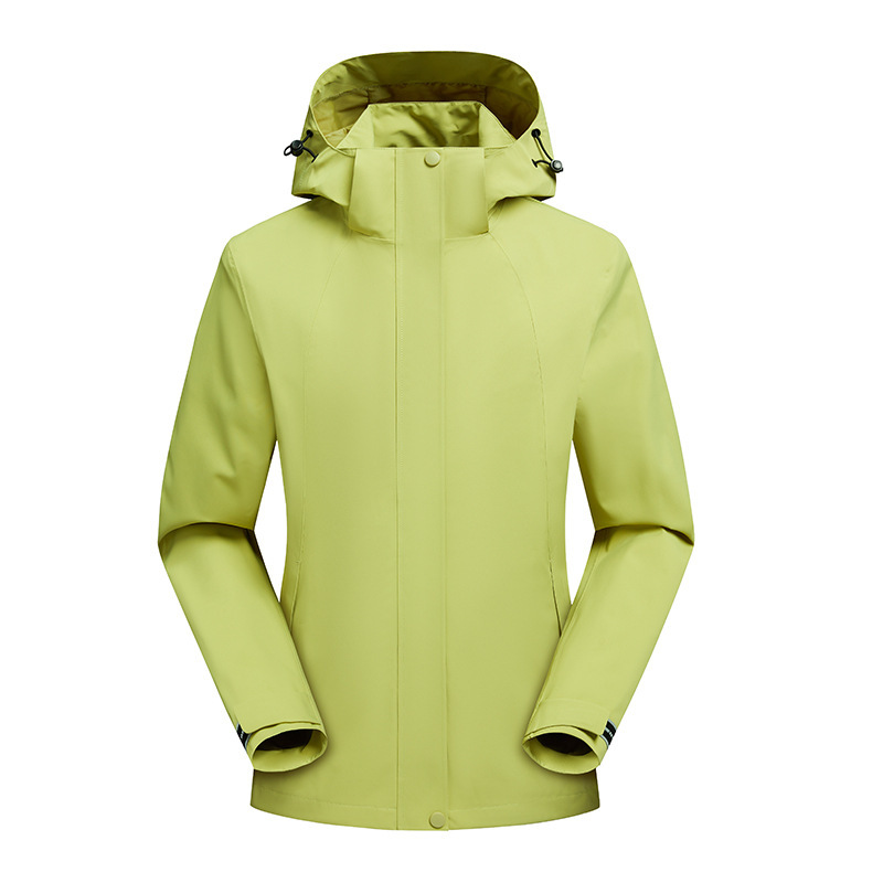 M-8Xl Large Size Couple's Single-Layer Hardshell Windproof and Waterproof Jacket for Men and Women, Suitable for Spring and Autumn, Outdoor Mountaineering Clothing