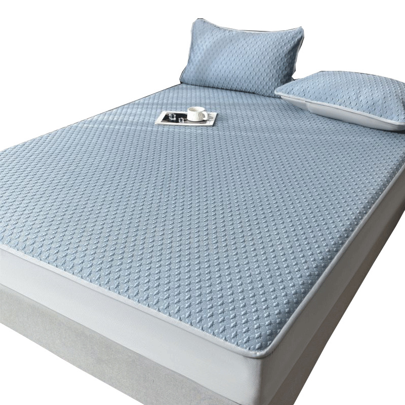 Pestera de seda de hielo verano 2025 nuevo traje de tres piezas verano clase A bebé de grado materno e infantil con estera suave disponible 3