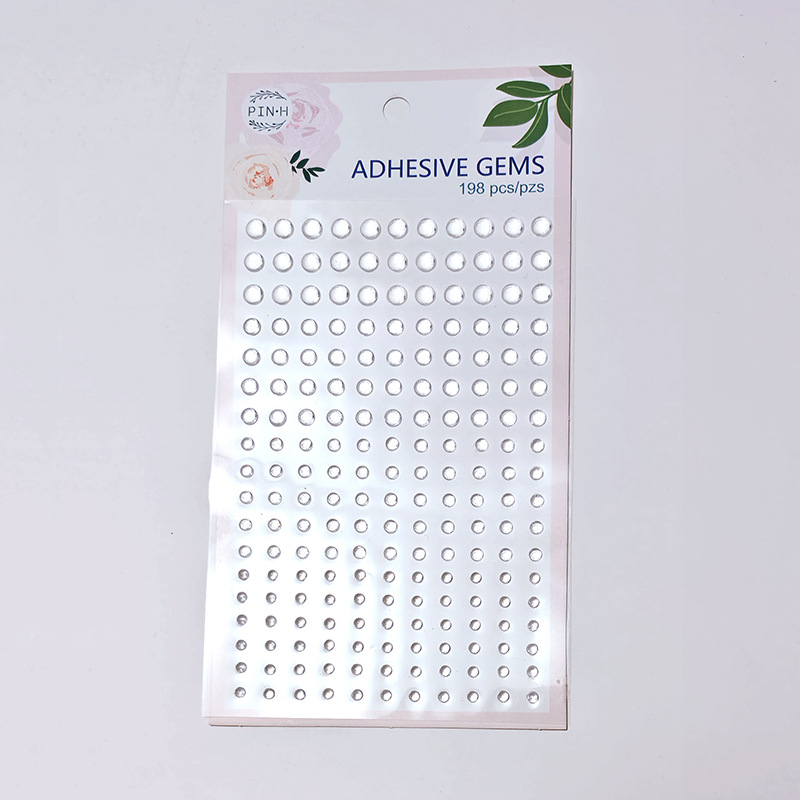 3456MM 투명 이슬 구슬 198 PC