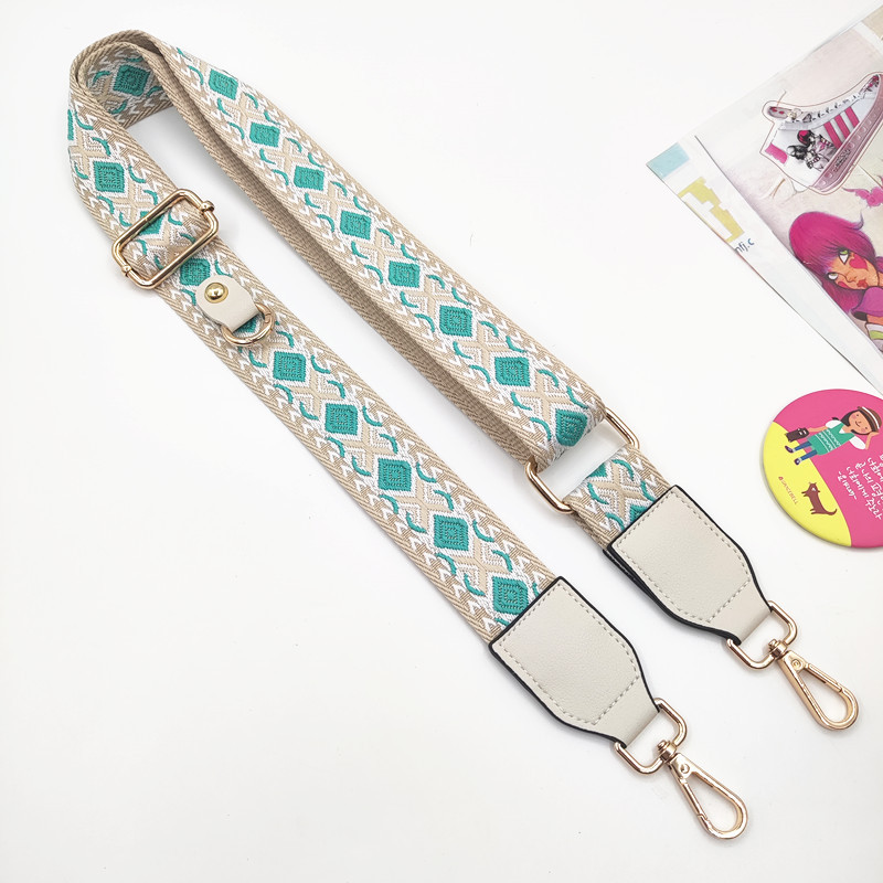 97g Weight Bag Strap Bag Accessories Type 1 Piece, 1 Set Quantity Casual, Daily Occasion Polyester Material Geometric, Leopard Pattern Simple Style, Classic Style Style 1 Piece 1 Set Polyester Geometric Leopard Bag Strap 9