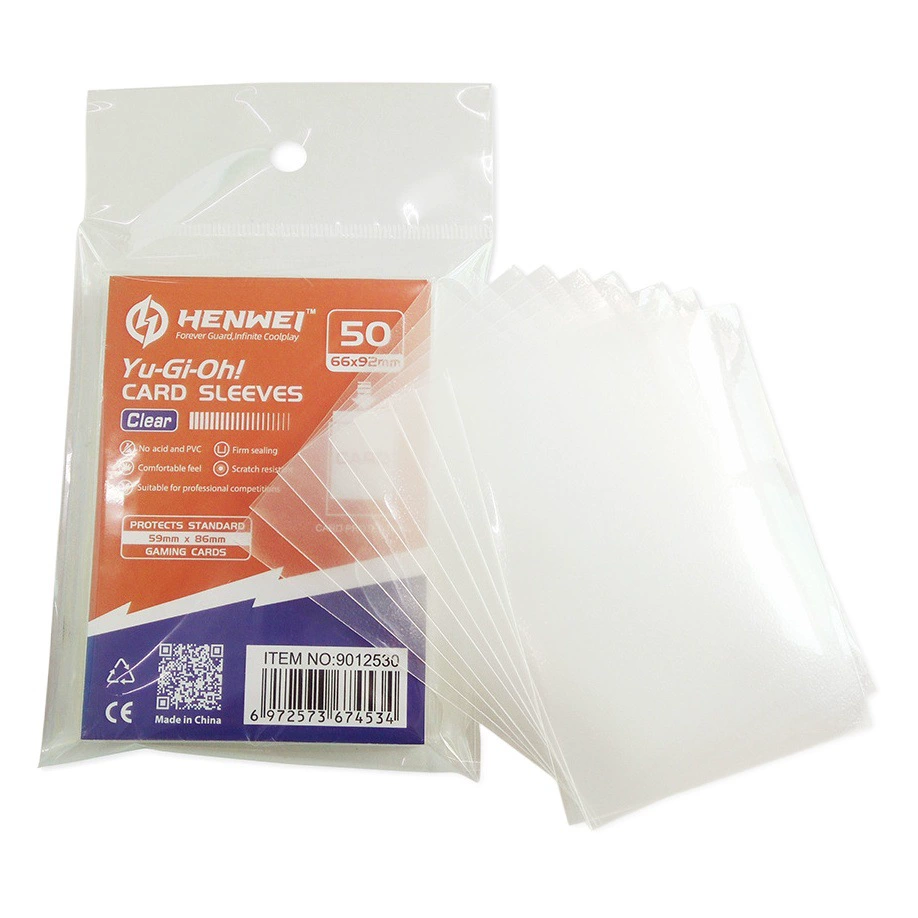 Хенвей Ю-Ги-О! Специальный визитница, внешняя желчная куртка, настольная игра, третий-слойный визитница, 20-шелковый прозрачный матовый визитница в наличии