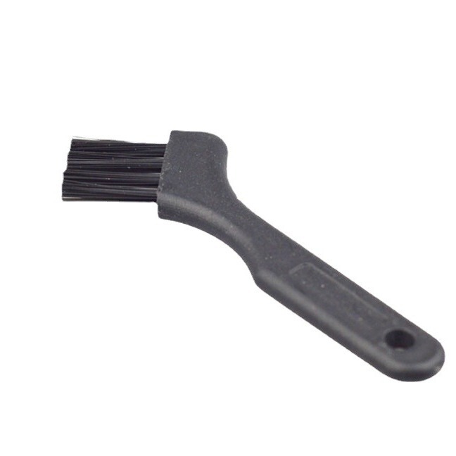 Shaver accessories small brush plastic small brush curved handle cleaning brush