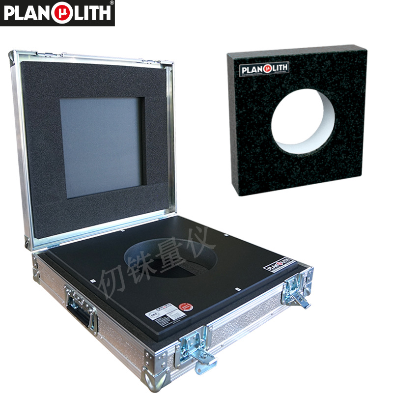 planolith德国000级花岗岩方尺300×300×50mm高精度大理石直角尺