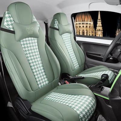 cushion high-end fashion seat cover — Modelə uyğun (Original) oturacaq örtükləri - nordic-green-comfort-edition-two-111