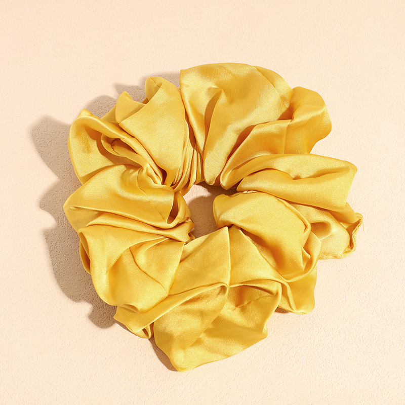 Fashion Solid Color Cloth Handmade Hair Tie 1 Piece display picture 13