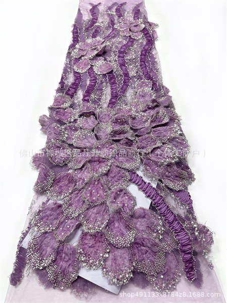 industria pesada tridimensional con cuentas bordadas Gaoding hermosa cena de fiesta mitzvah vestido de moda tela