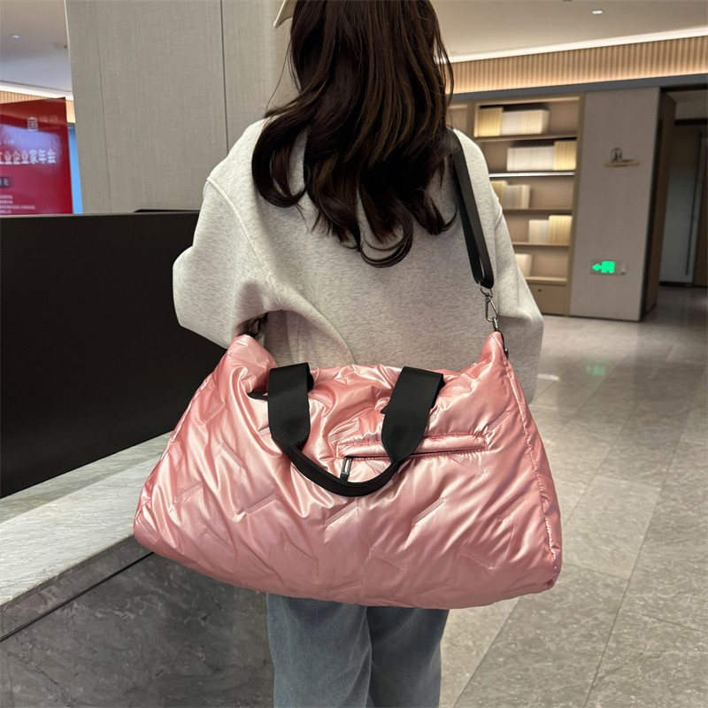 Bolso de viaje transfronterizo de gran capacidad, ejercicio de ocio de corta distancia, bolso de gimnasio de yoga, bolso de viaje de separación seco y húmedo para hombres y mujeres