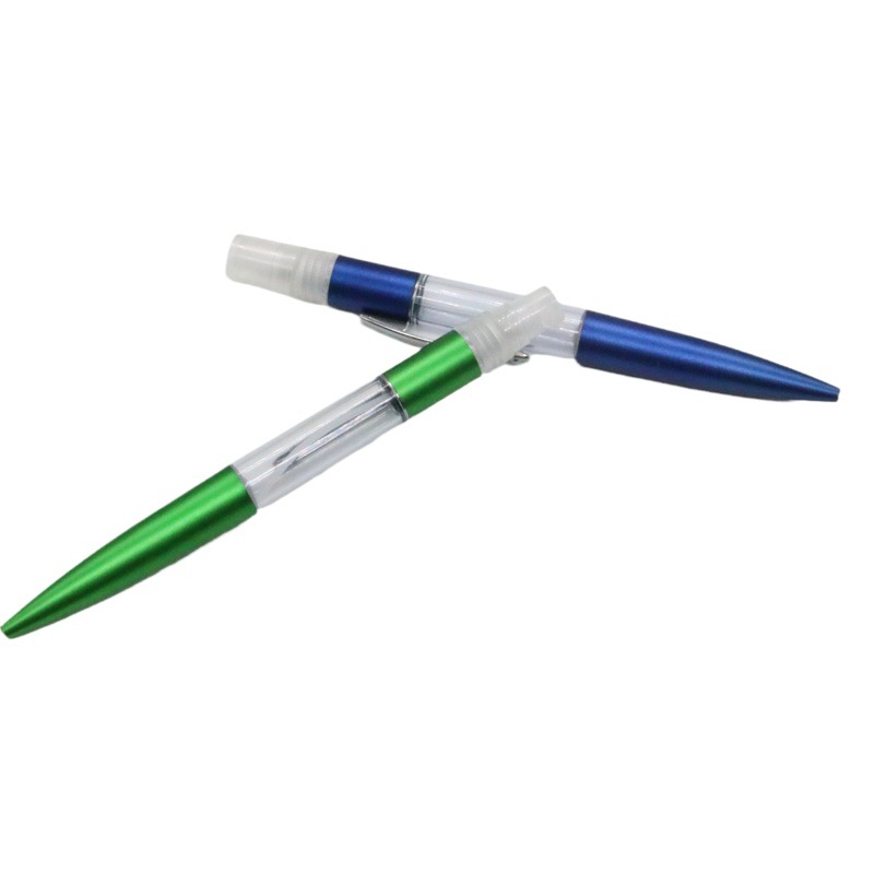 Lápiz de pulverización multifuncional de doble uso de alcohol líquido desinfección pequeña botella de pulverización portátil giratoria fábrica al por mayor