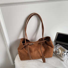 女包2025小众高级新款包包秋冬托特通勤单肩大容量时尚腋下手提包