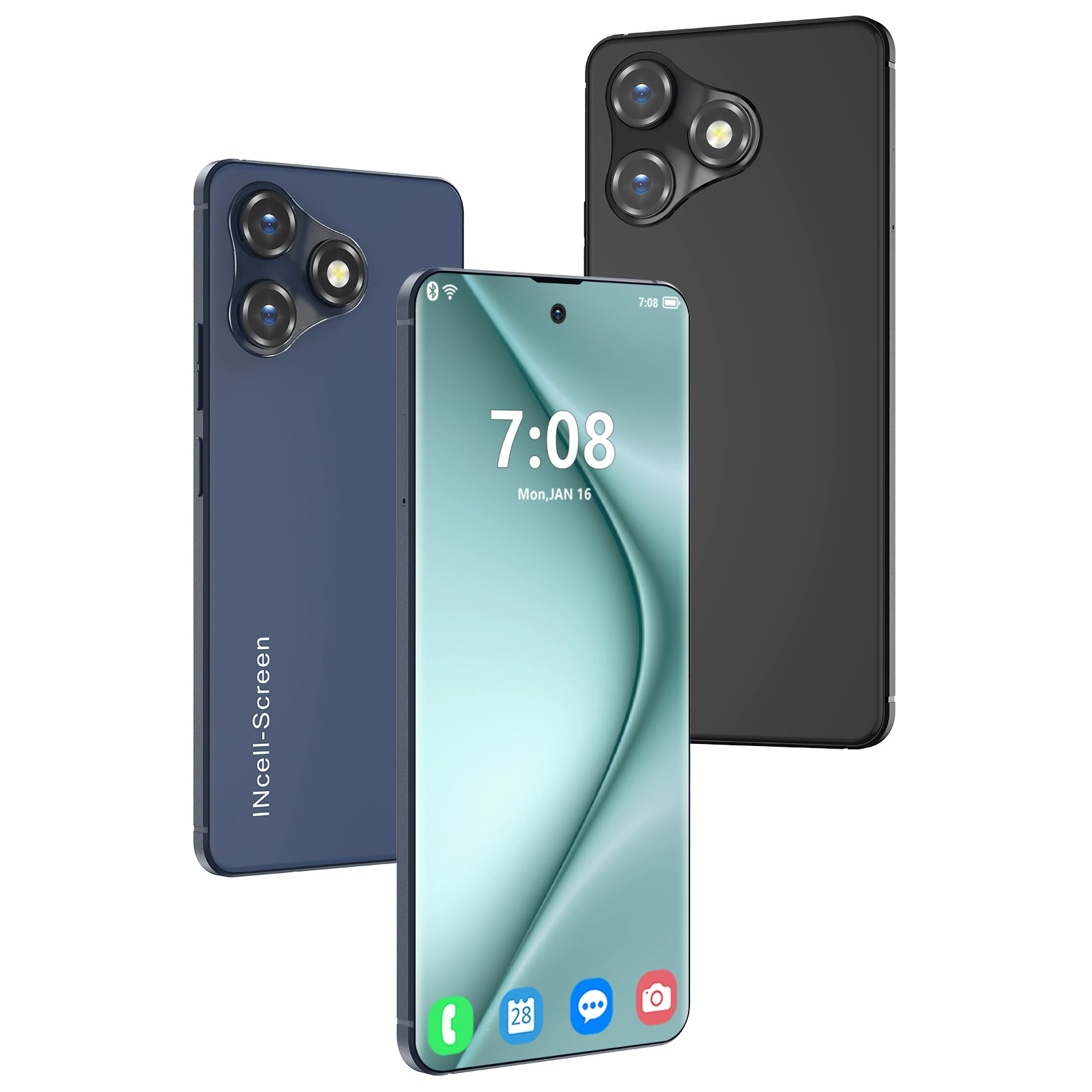 (Граница торговли), мобильный телефон, S16, 16 pro max, 4G, 32, 6.8 дюйма, Android 8.1