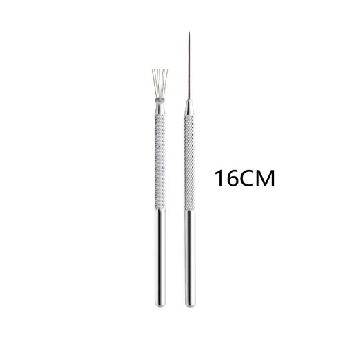 Seven needles, detail needles, 2-piece set, aluminum brush, clay tools, clay soft clay, auxiliary modeling and sculpture tools