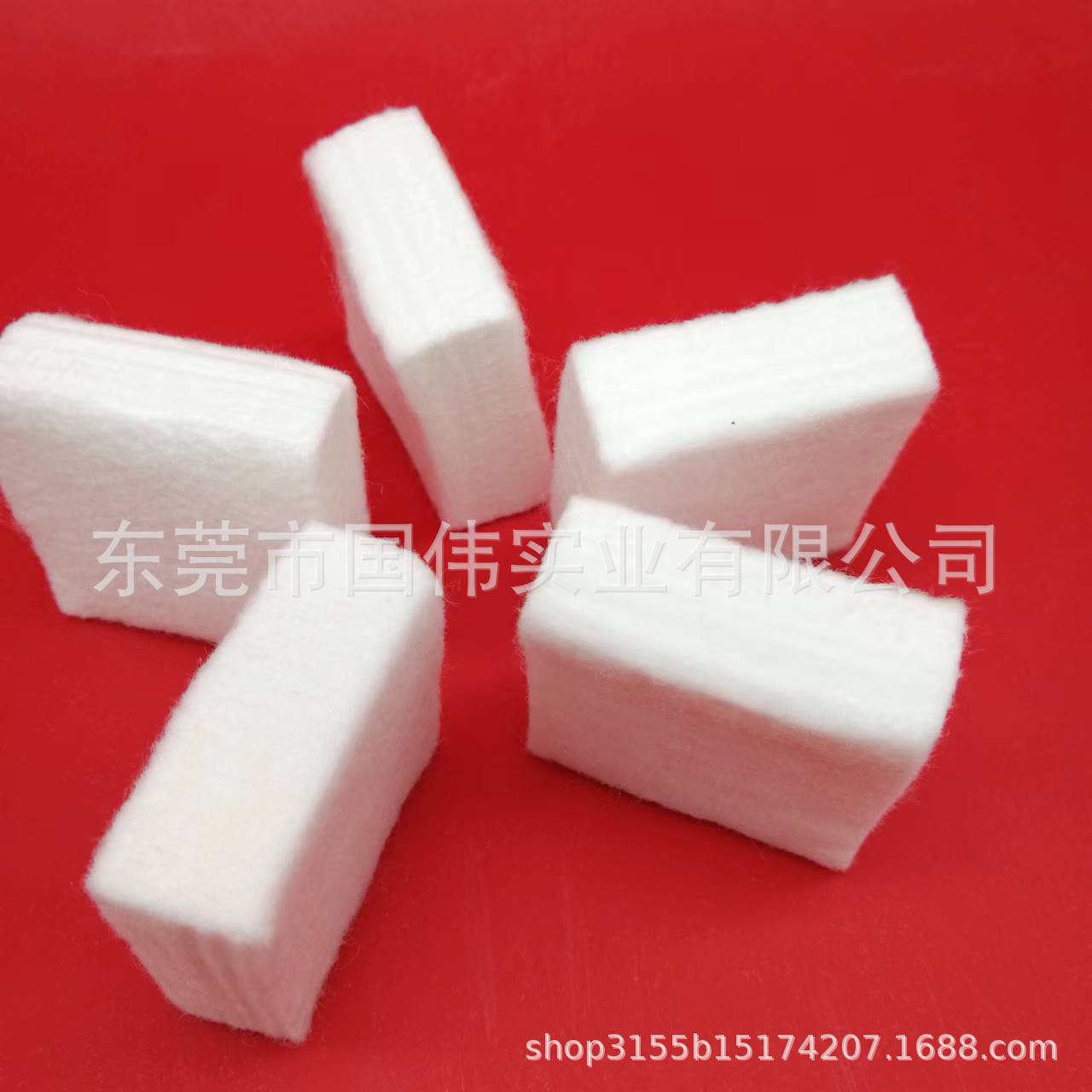 PE香水挂脖风扇迷你冷风机纤维棉片 植物导水纤维不锈钢香水棉片