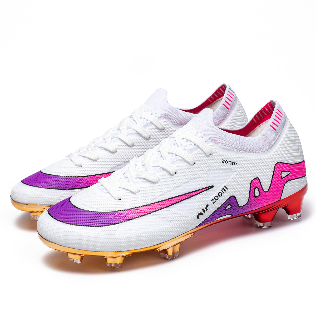 Zapatos de fútbol transfronterizos bajos para hombres y mujeres zapatos de entrenamiento antideslizantes zapatos de fútbol fábrica directa