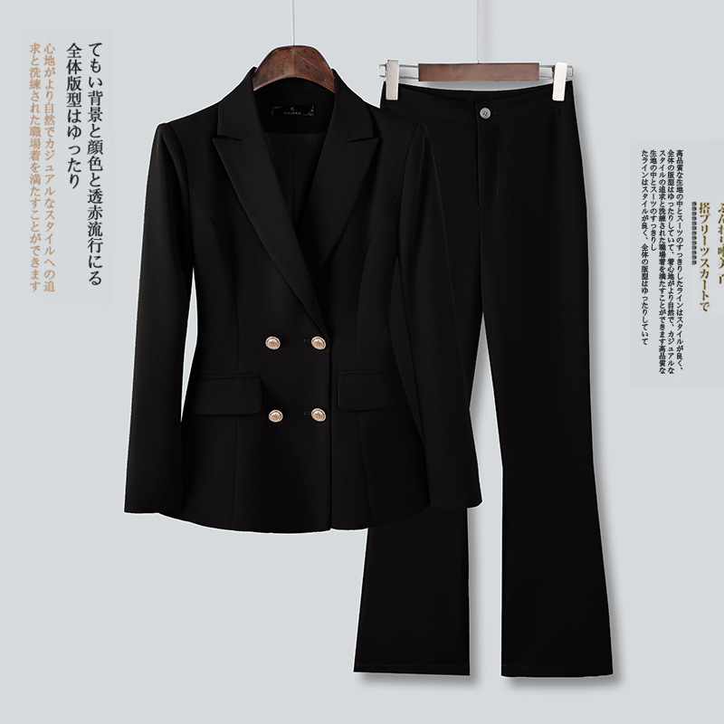 Small suit suit women's spring and autumn formal wear Korean slim casual jacket 2023 new high-grade professional suit