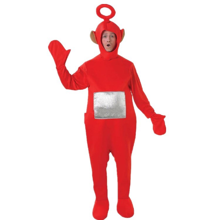 Teletubbies Halloween carnaval Cosplay partido divertido campus personaje de dibujos animados lindo juego traje
