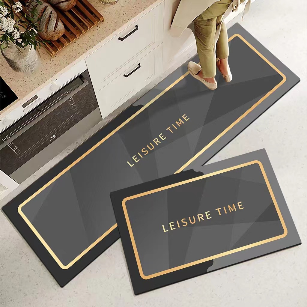 Cojín de absorción de barro de diatomeas cojín de suelo antideslizante de baño cojín blando de entrada sin lavado cojín de pies de entrada de absorción de agua secado rápido