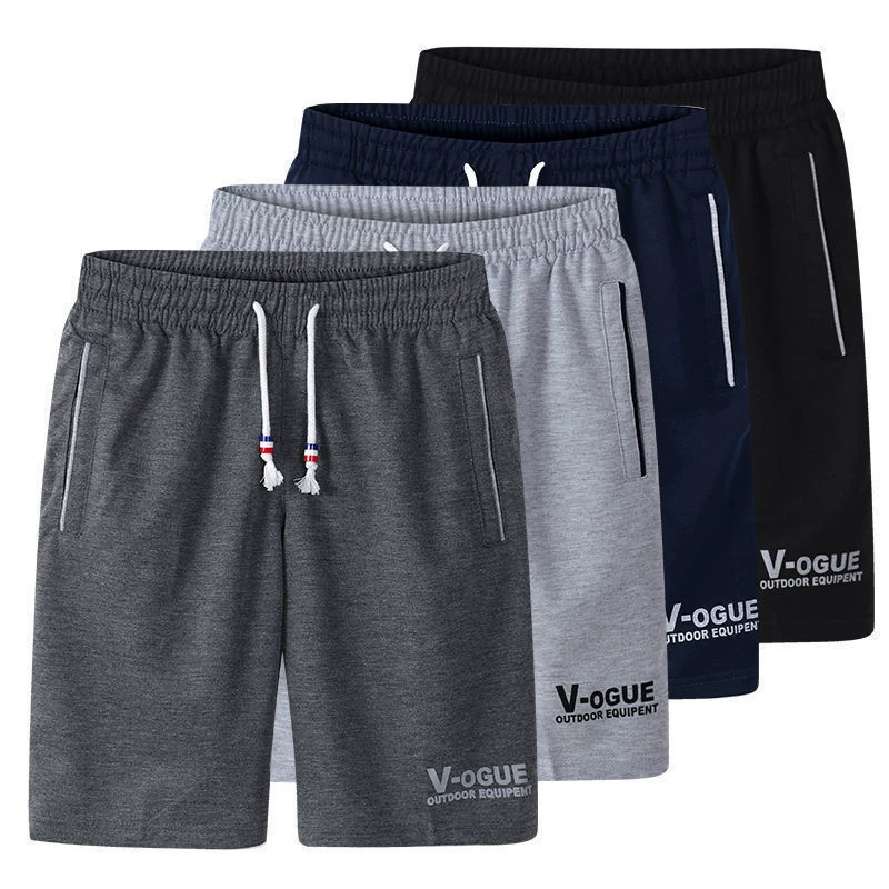 Летние мужские брюки Мужские спортивные шорты Мужские молодежные модные укороченные брюки свободные повседневные брюки Мужские пляжные брюки