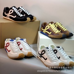 复古风莞产高品质全新配色运动休柔软轻便系带舒适休闲跑步鞋