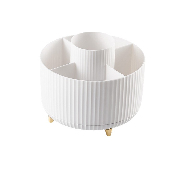 Portalápices Giratorio Transfronterizo, Portalápices Creativo Multifuncional de Gran Capacidad, Estilo Ligero y Lujoso para Oficina, Específico para Estudiantes