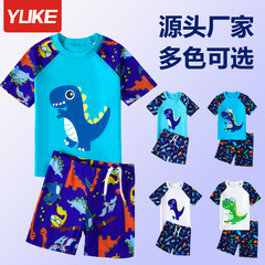 Children's Swimwear for Boys, Baby 2023 Quick-Drying Separate Swim Trunks for Young and Middle-Aged Children, Cute Hot Spring Suite Equipment