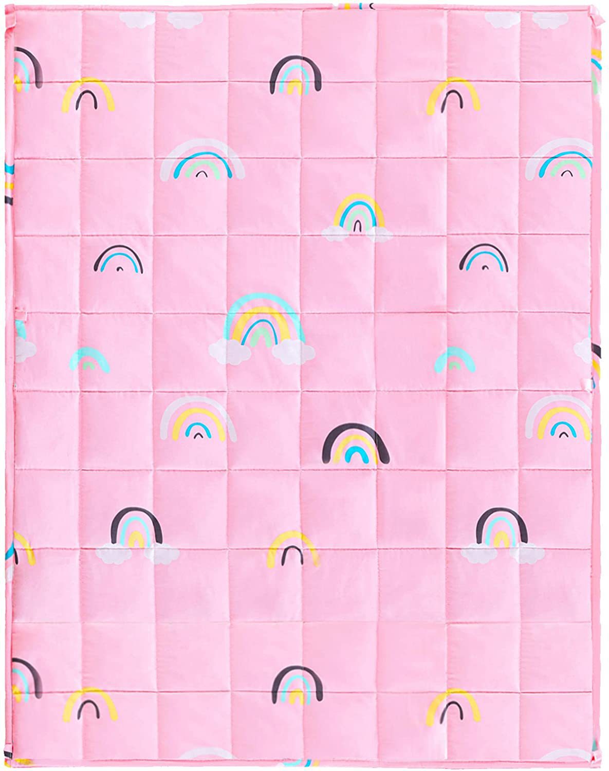 Suministro directo de fábrica edredón de gravedad impresión de algodón manta de gravedad cuentas de vidrio suave para niños weighted blanket