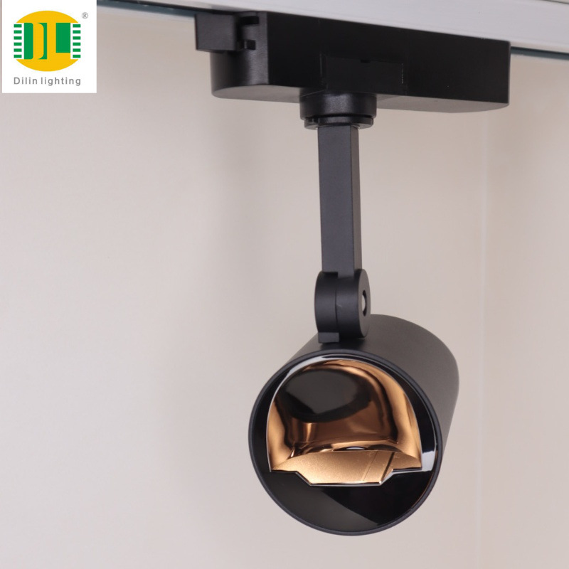 Led Polarized Wall-Mounted Spotlight for Living Room, Mall, Museum, Home, Clothing Store, Downlight with Rotating Main Light