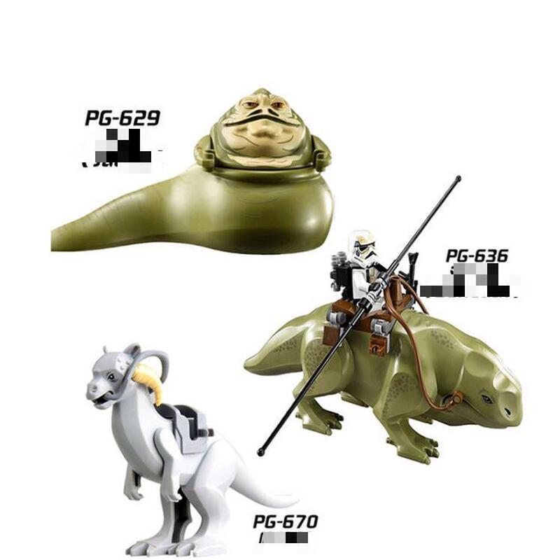 Foreign Trade Goods Pg636 Science Fiction Movie Series Educational Assembly Building Block Figures Toys in Opp Bags