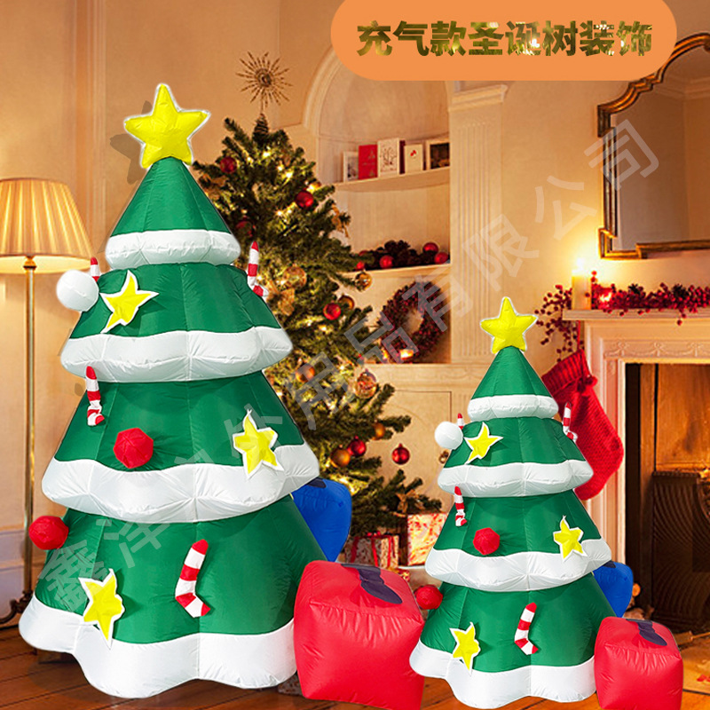 Cross-border Christmas inflatable model Inflatable retractable…