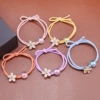 P349 Symphony Glass Beads and Rhinestone Flowers (Mixed Colors)