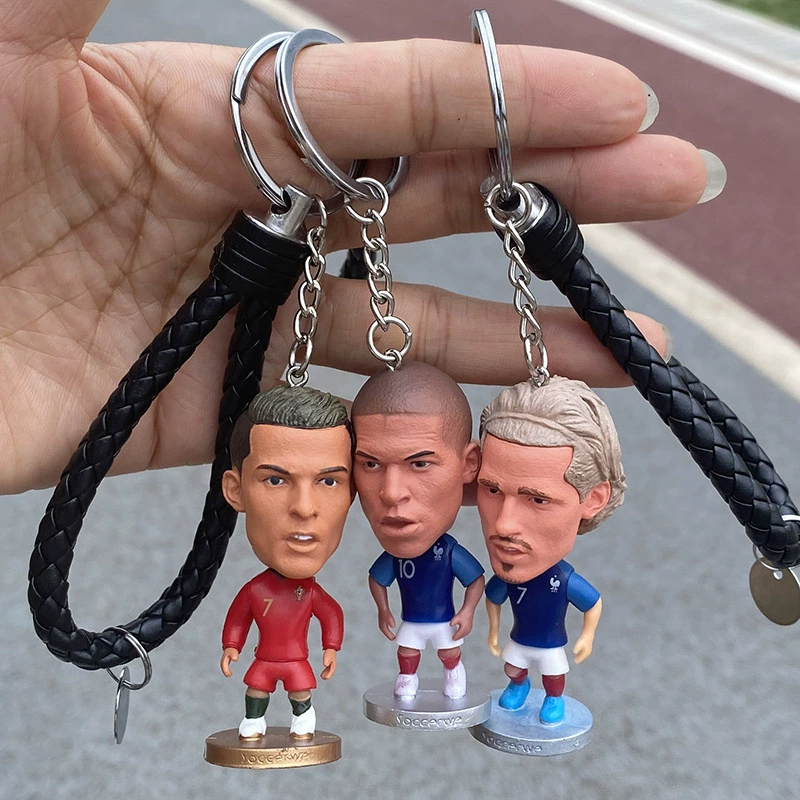 Фигура-кукла кино World CupPortugal Ronaldo Mbappe Messi Kane Yamal брелок-ключница