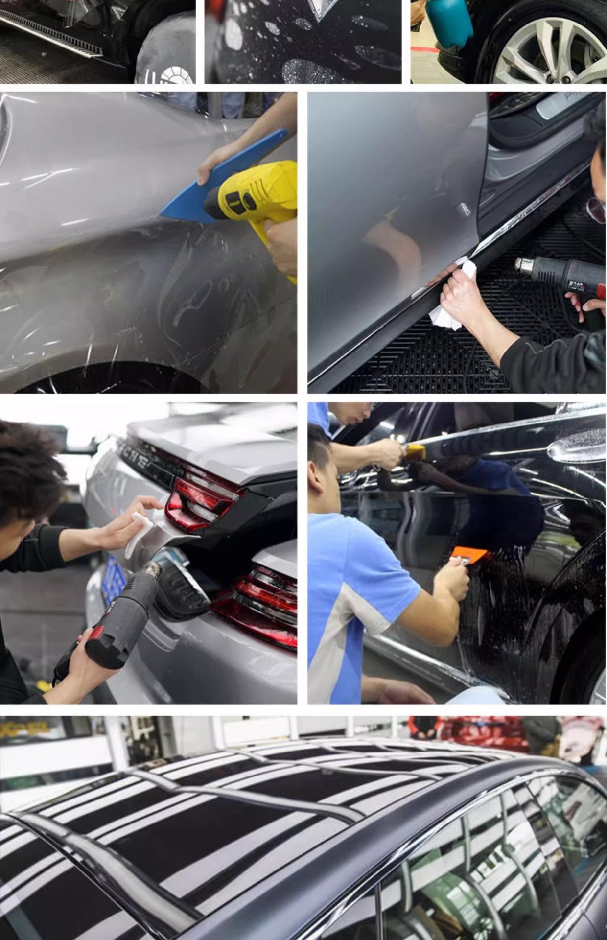 Includes Installation of Tpu Invisible Car Wrap, Transparent Paint Protection Film, Anti-Scratch Car Body Sticker, Wholesale Ppf Automotive Film Factory