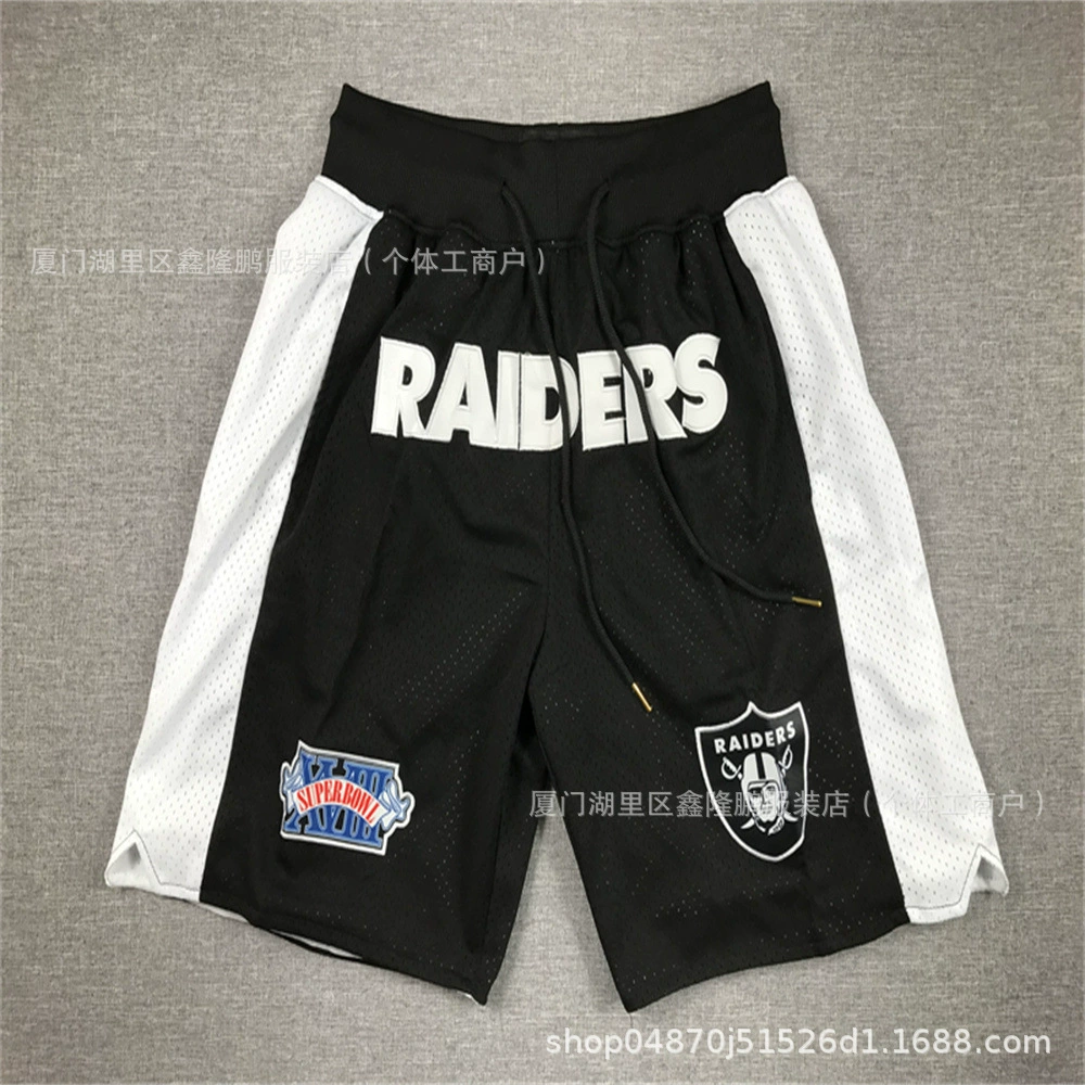 Американские карманные штаны Timberwolves NFL Lakers Clippers Bucks Heat Magic Mavericks Celtics Гортензиевые штаны