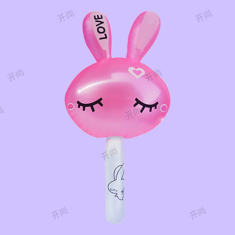 Inflatable cartoon rabbit, cute toy