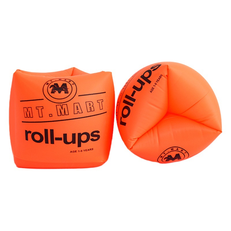 Factory direct supply PVC inflatable hemp pattern arm ring men's and women's cylinder water sleeve adult double airbag swimming arm ring